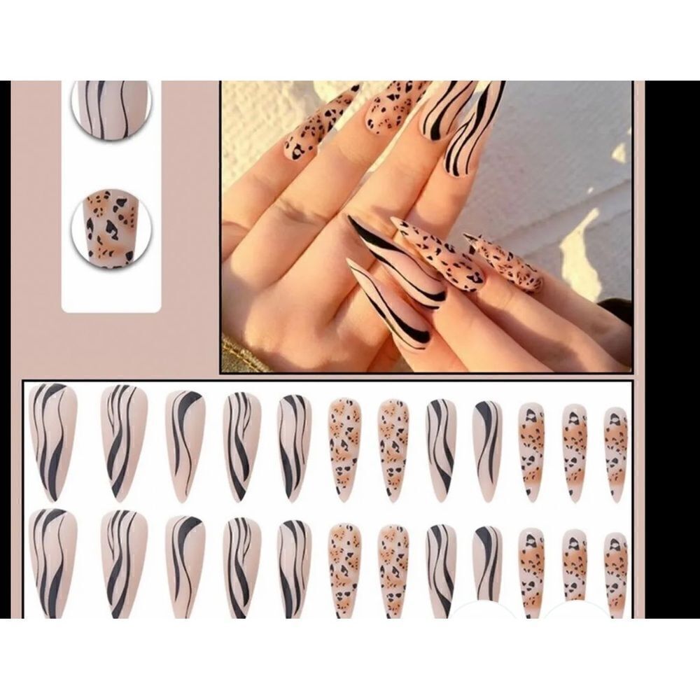 NWT fake nail bundle.24 pieces in each. Comes wpress on gel Ill throw in…